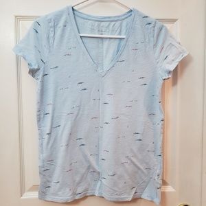 Little swimmers v neck